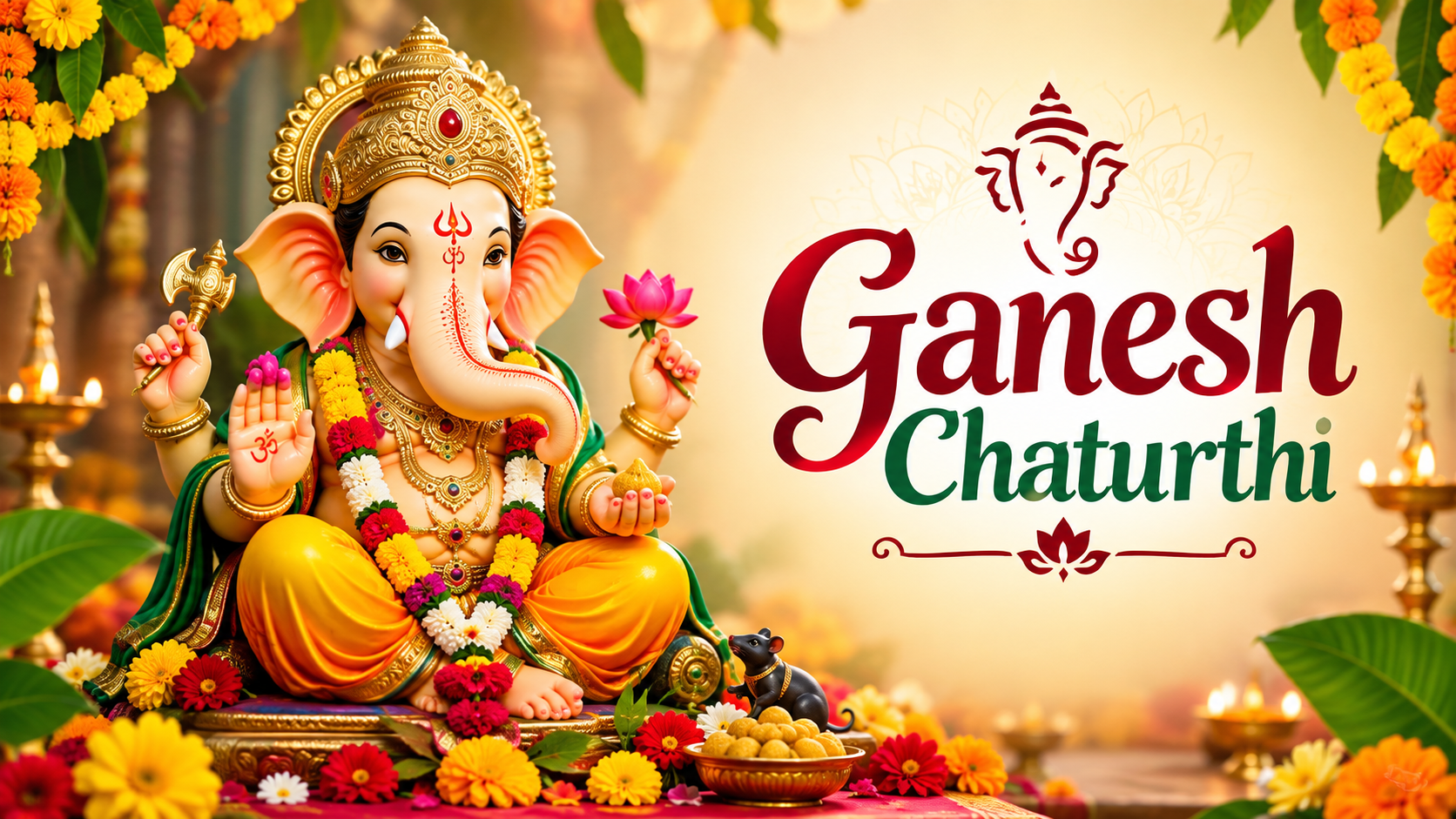 Ganesh Chaturthi: A Divine Celebration of Wisdom, Prosperity, and New Beginnings